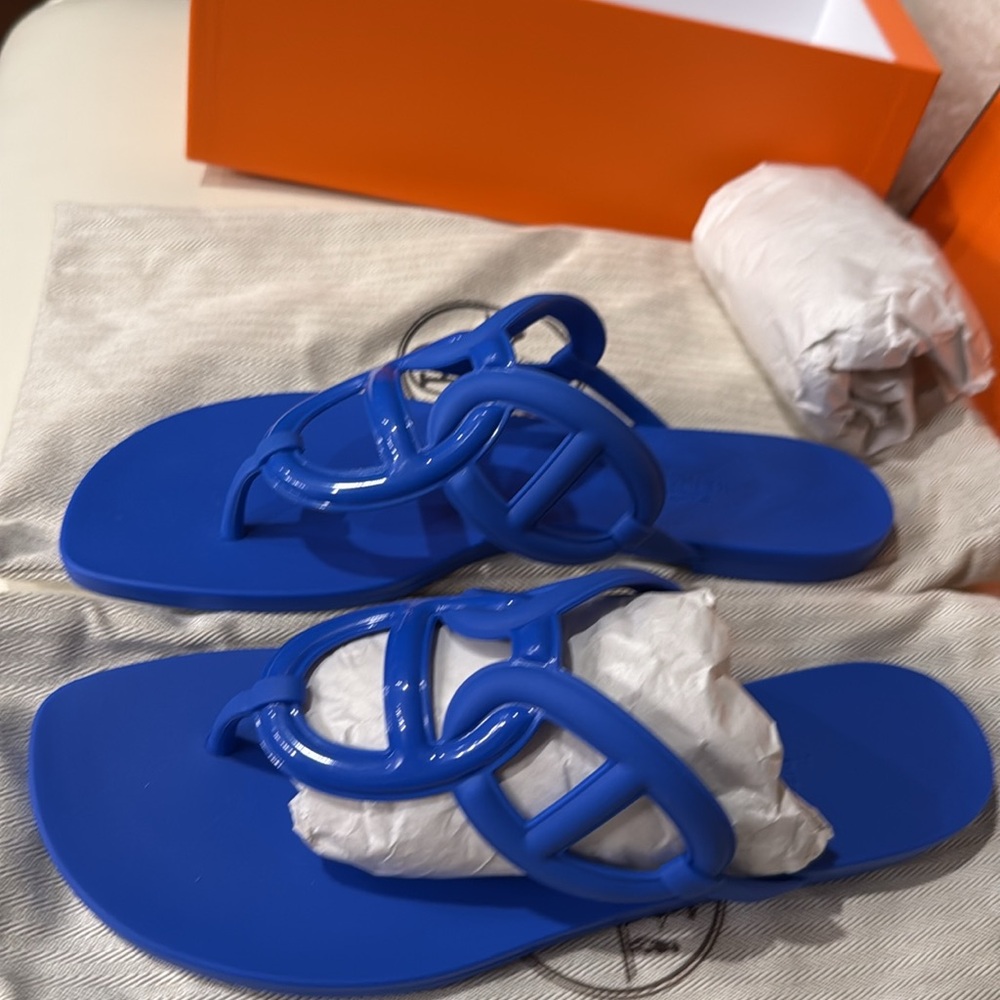 Brand new. Hermes Sandales Egerie. Authentic - Picture 1 of 6